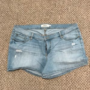 Gently Used Torrid Jean Shorts